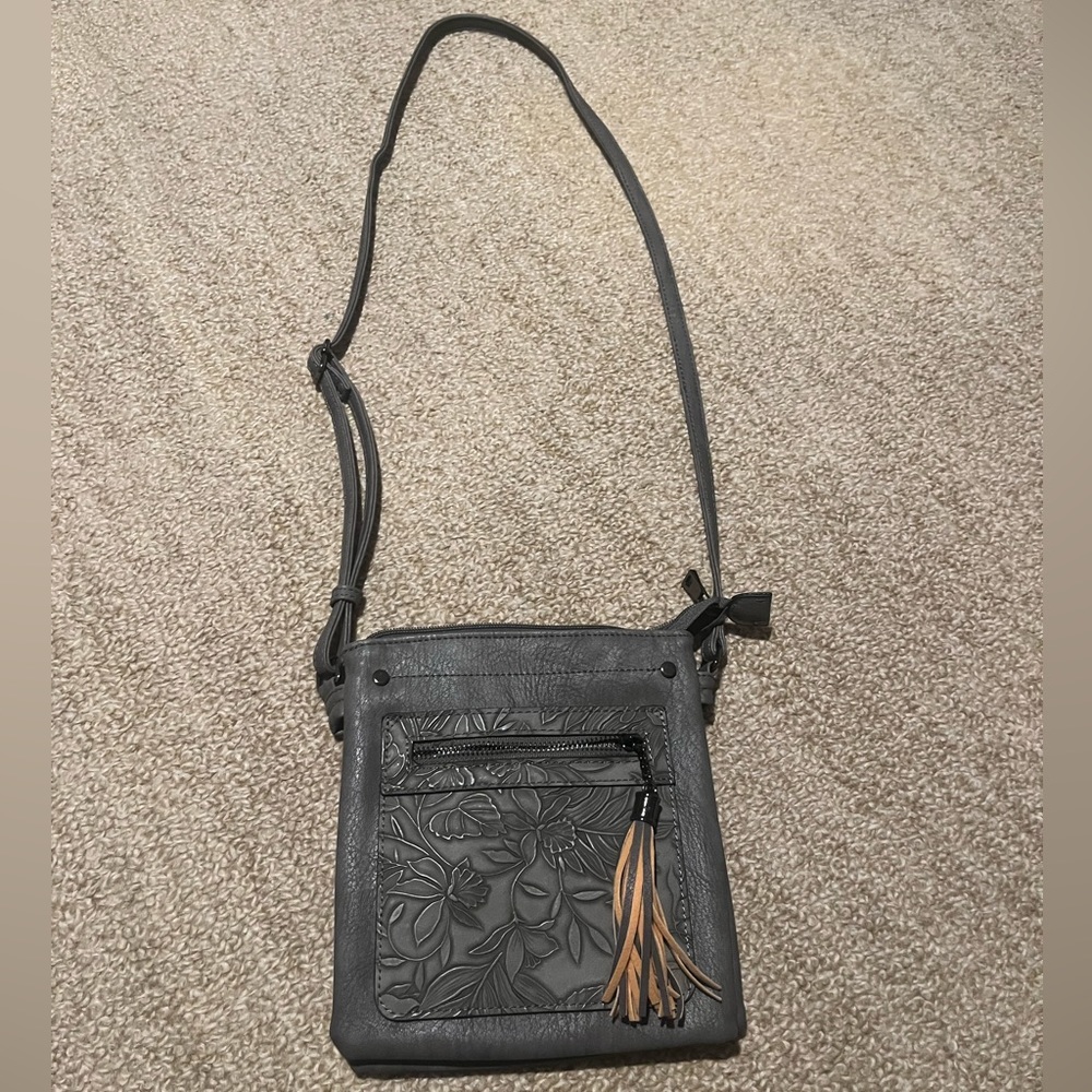 Liz Soto Embroidered Crossbody/Shoulder Bag